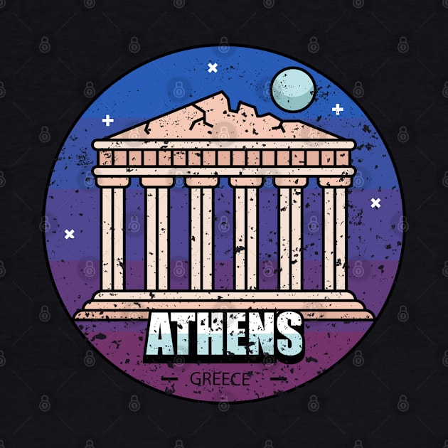 Athens Greece by Mandra